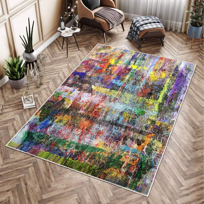 Conceptum Alfombra de Pasillo Exfab287 Multicolor 80 x 150 cm Conceptum Alfombra de Pasillo Exfab287 Multicolor 80 x 150 cm
